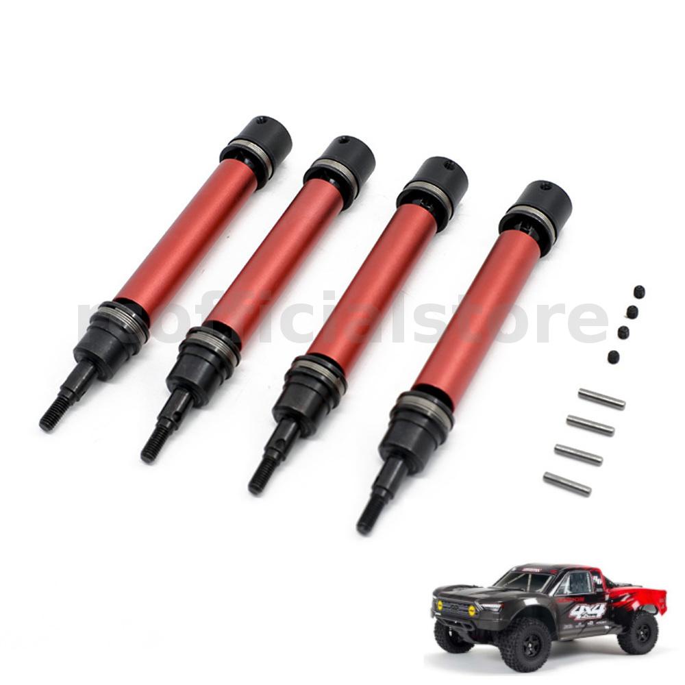 เพลาขับด้านหน้า และด้านหลัง สําหรับอัพเกรดรถบังคับ ARRMA 1/10 Granite Senton BIG ROCK VORTEKS Typhon 4 ชิ้น