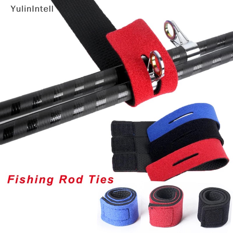 Ylth LUYA สายรัดคันเบ็ดตกปลา แบบยืดหยุ่น 1 ชิ้น QDD