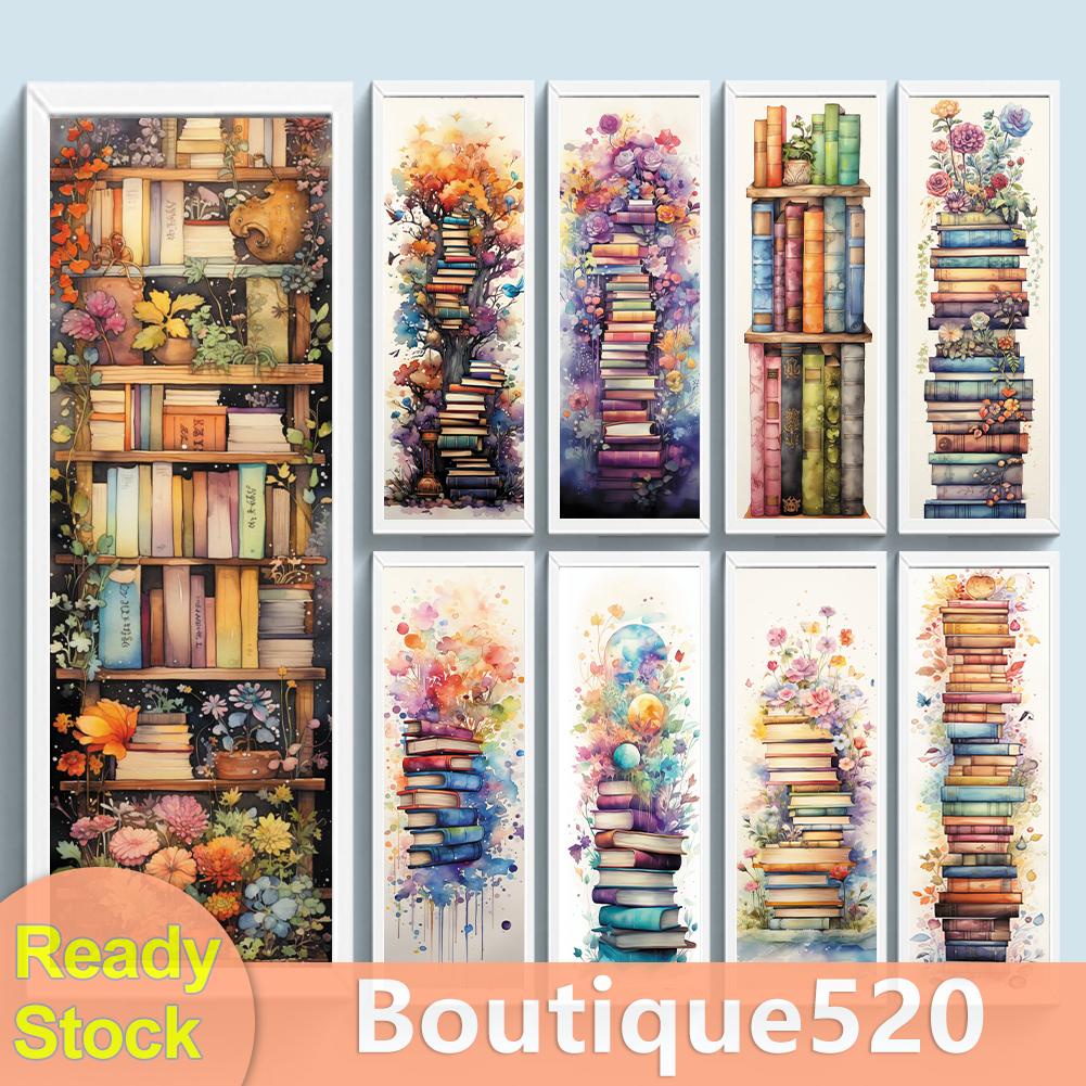 [boutique520.th] หนังสือปักครอสสติตช์ ผ้าฝ้าย 11CT พิมพ์ลายดอกไม้