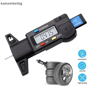 Kamembetbg เครื่องวัดความลึกของดอกยางรถยนต์ แบบดิจิทัล