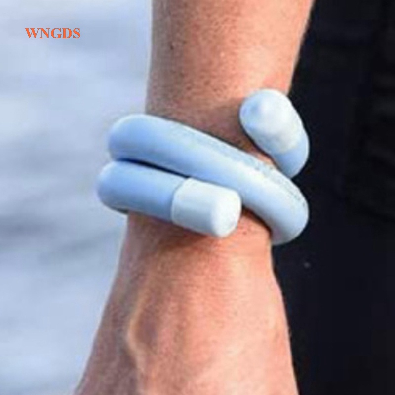 Wngds ใหม่ สายรัดข้อมือถ่วงน้ําหนัก 1 ปอนด์ | ชุดถ่วงน้ําหนักข้อมือ ปรับได้ สําหรับเดินเล่นโยคะ เต้นรํา พิลาทิส คาร์ดิโอ หรือแอโรบิก