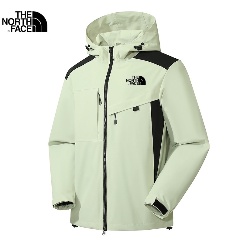 The North Face เสื้อแจ็กเก็ต เสื้อกีฬา กันลม กันน้ํา ระบายอากาศ สําหรับผู้ชาย ผู้หญิง เหมาะกับการเดิ