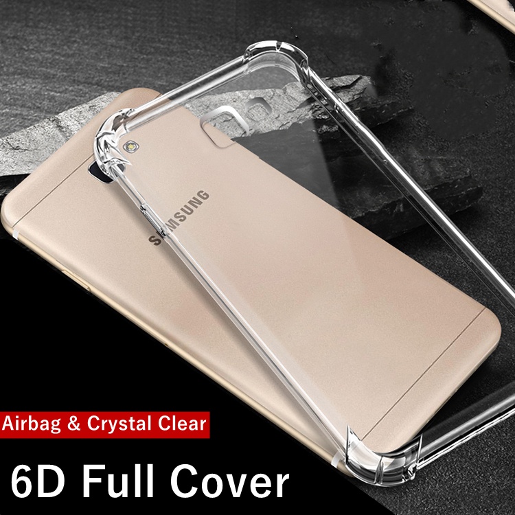 สําหรับ Samsung Galaxy J5 Prime 5.0 นิ้ว SM-G570F G570Y G570M Slim Crystal Clear Soft Silicone Jelly