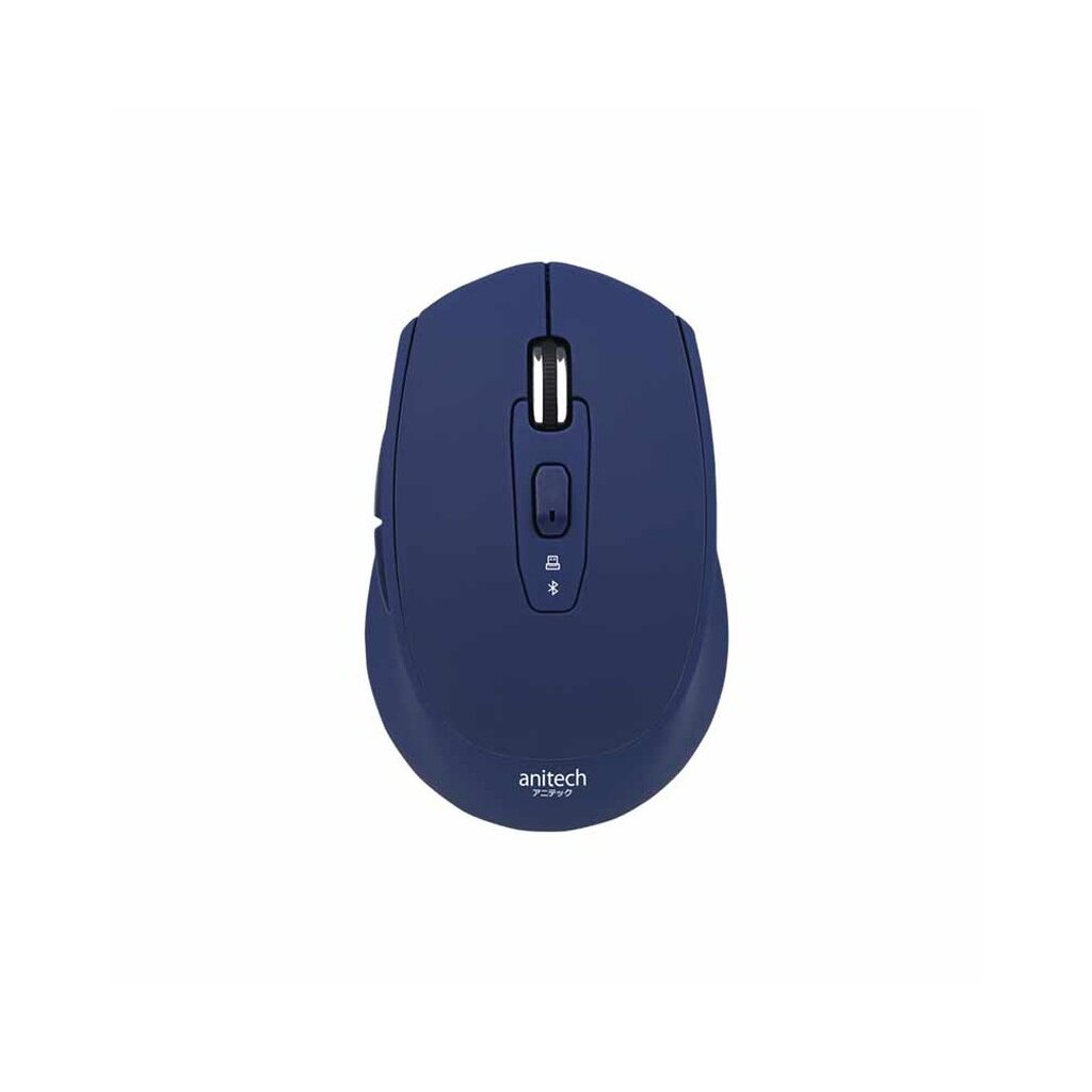 WIRELESS MOUSE (เมาส์ไร้สาย) ANITECH W226 MULTI FUNCTION (Blue)