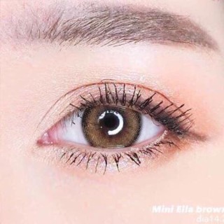 🔥 คอนแทคเลนส์ ขนาดมินิ 💗Mini Ella สี  Brown / Hazel / Gray (…