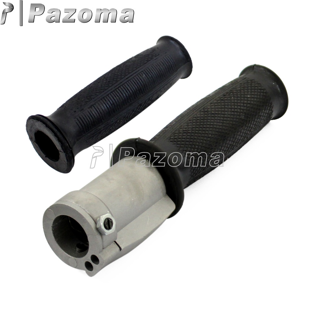 PA Moto Retro ด้ามจับรถจักรยานยนต์คันเร่ง Grip ปิดป้องกัน BMW K750 M72 R12 R71 Ural ด้านข้างรถ
