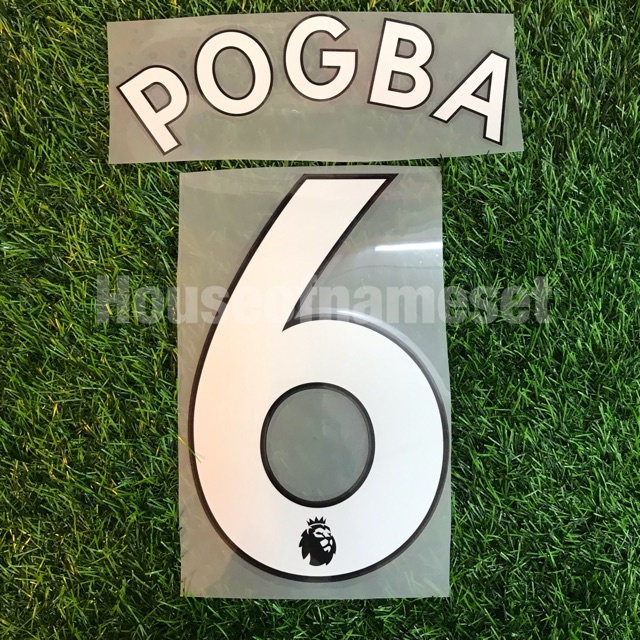 Pogba 6 Mancutd e ชื่อชุดแบบกําหนดเอง 19/20