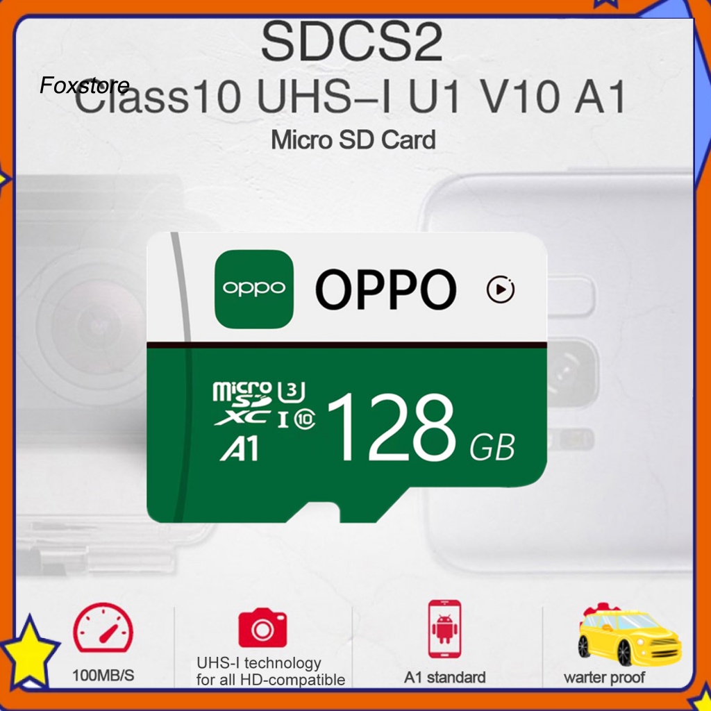 [Fx] การ์ดหน่วยความจํา SD-Card TF 128GB 256GB 512GB 1TB 2TB ความเร็วสูง กันน้ํา บางพิเศษ สําหรับโทรศัพท์มือถือ