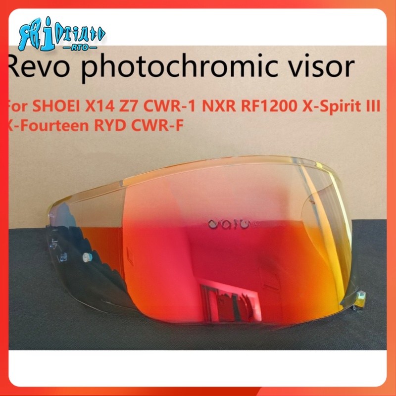 Rtomh เลนส์โฟโตโครมิก สําหรับ SHOEI RF1400 NXR2 CWR-F2 Z8 X-Fifteen X-SPR Pro X14 Z7 CWR-1 NXR RF1200 X-Spirit 3 X-Fourteen RYD CWR-F