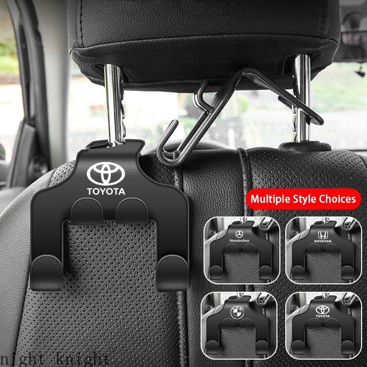 ตะขอเกี่ยวพนักพิงศีรษะ สําหรับรถยนต์ Toyota Corolla Yaris RAV4 Avensis Auris Camry Wish Vios Avanza Fortuner Innova Camry Corolla RAV4 hliux