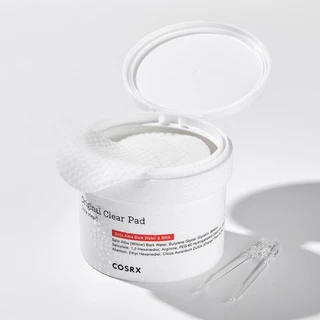 COSRX Pad คอสอาร์เอ็กซ์ แผ่นโทนเนอร์ทำความสะอาดผิว 70 Pads (Original Clear/Moisture Up/Green Hero Calming)