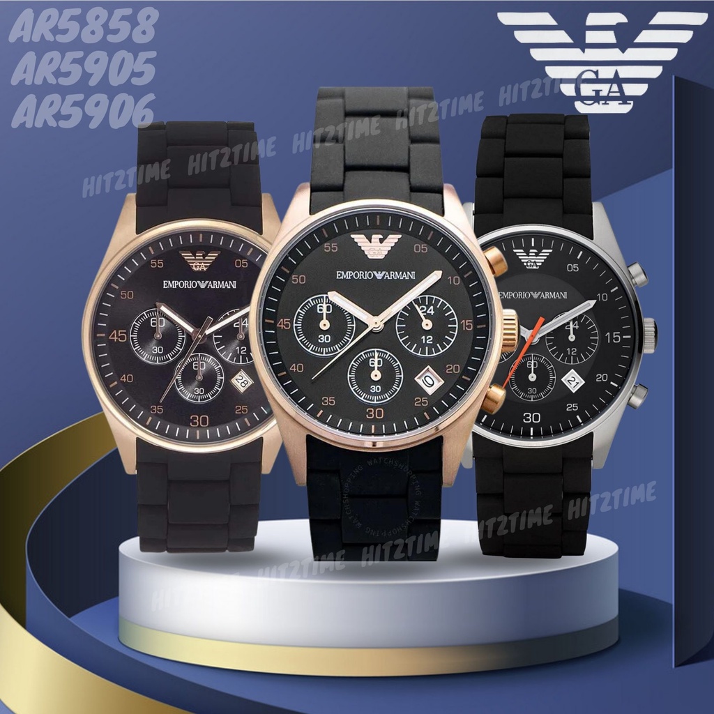 HITZTIME นาฬิกา Emporio Armani OWA332 นาฬิกาผู้ชาย นาฬิกาข้อมือผู้หญิง แบรนด์เนม Brand Armani Watch AR5878