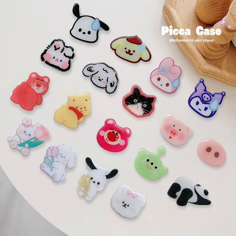 การ์ตูน สตรอเบอร์รี่ หมี Lotso หมูน่ารัก สากล พับได้ แบร็คเก็ต แฟชั่น แพนด้า กระต่าย คุโรมิ เอเลี่ยน ทอยสตอรี่ ที่วางขาตั้ง น่ารัก Pochcco Disney Melody Winnie สัตว์ ที่วางโทรศัพท์