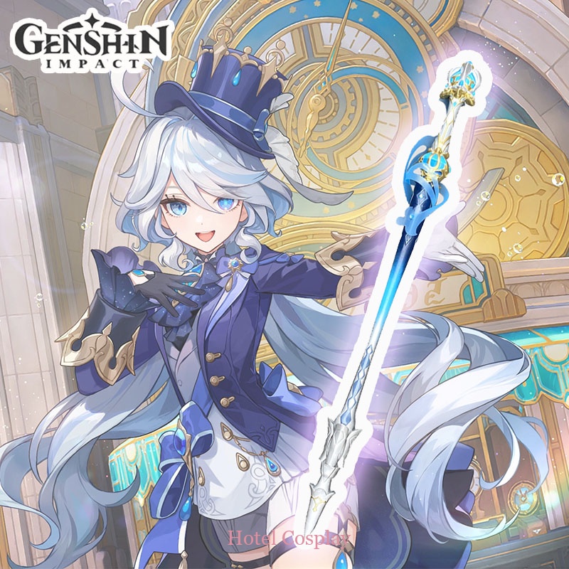 Genshin impact props furina คอสเพลย์ props pvc 3D การสร้างแบบจําลอง