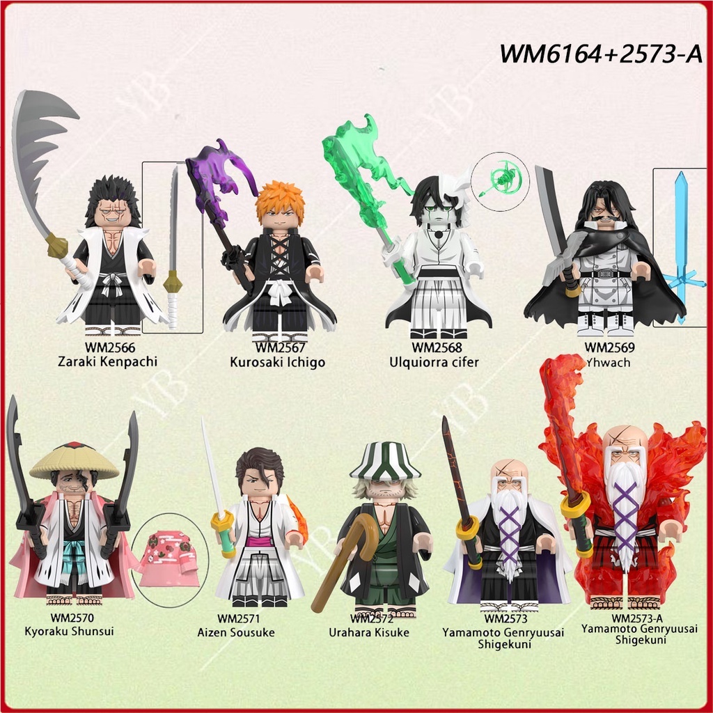 โมเดลฟิกเกอร์ อนิเมะ Bleach Kurosaki Ichigo ขนาดเล็ก ของเล่นสําหรับเด็ก