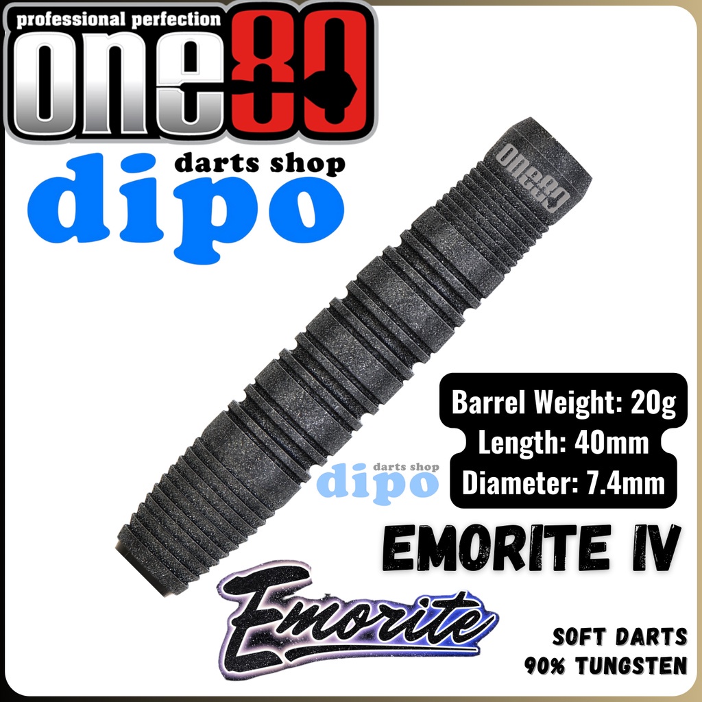 ONE80 EMORITE IV - ONE80 Soft Darts