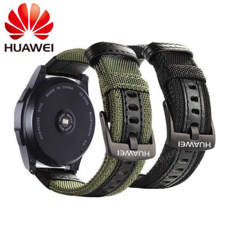 สําหรับ Huawei Watch GT5 46 มม./GT 5 Pro สมาร์ทนาฬิกา 22 มม.GT3/GT4 46 มม./GT2 Pro/GT นาฬิกาสายรัดข้อมือสร้อยข้อมือไนลอน Watchband ผู้หญิงผู้ชายอุปกรณ์เสริม