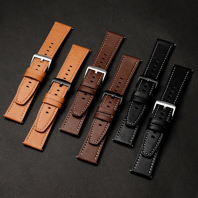 สายนาฬิกาข้อมือหนัง สเตนเลส 22 มม. แบบเปลี่ยน สําหรับ Xiaomi Watch 2 Pro Mi Watch S3 S1 Pro Active S2 42 46 มม. Color 2