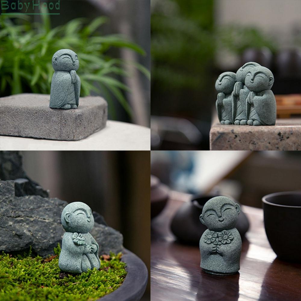【Big Discounts】Buddha Statue Miniature Monk Statue 1 Set For Home Aquarium Decoration#BBHOOD