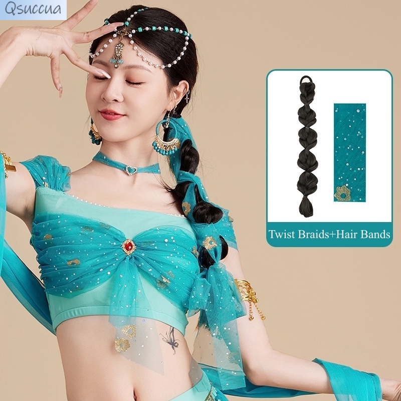 Qsuccua วิกผมหางม้าถัก แฮนด์เมด อุปกรณ์เสริม สําหรับผู้ใหญ่