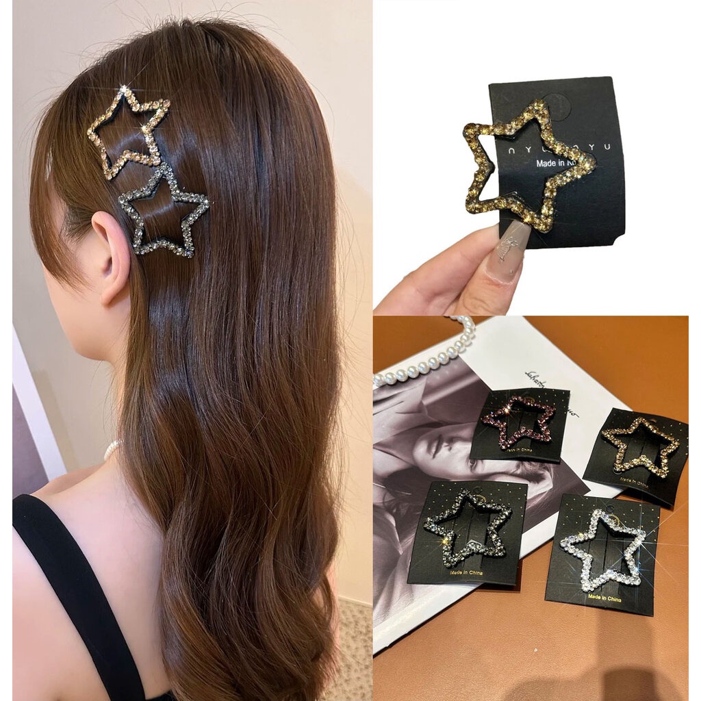 26CHAYA✨ กิ๊บดาว ติดผม แฟชั่น กิ๊บพลอย ประดับผมผู้หญิง