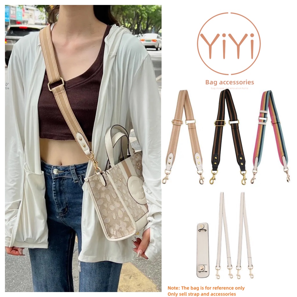 [YiYi] สายกระเป๋า COACH EMPSEY / FIELD อุปกรณ์เสริมกระเป๋า 67 ซม สายกระเป๋าหนังแท้