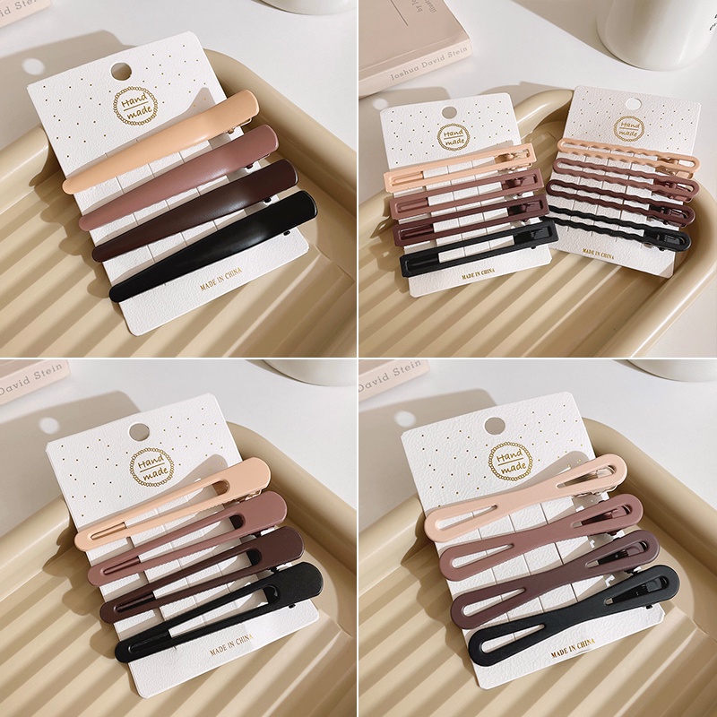 กิ๊บติดผม BB แฟชั่นเกาหลี เรียบง่าย อเนกประสงค์ สําหรับผู้หญิง 13 ชิ้น - รูปที่ 3