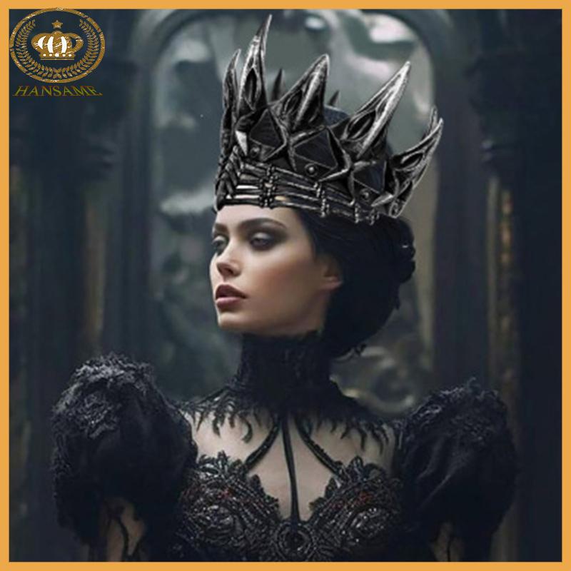 Han มงกุฎราชา ราชา ฮาโลวีน อุปกรณ์เสริม สําหรับแต่งกายเจ้าชาย Tiaras Royal King Crowns