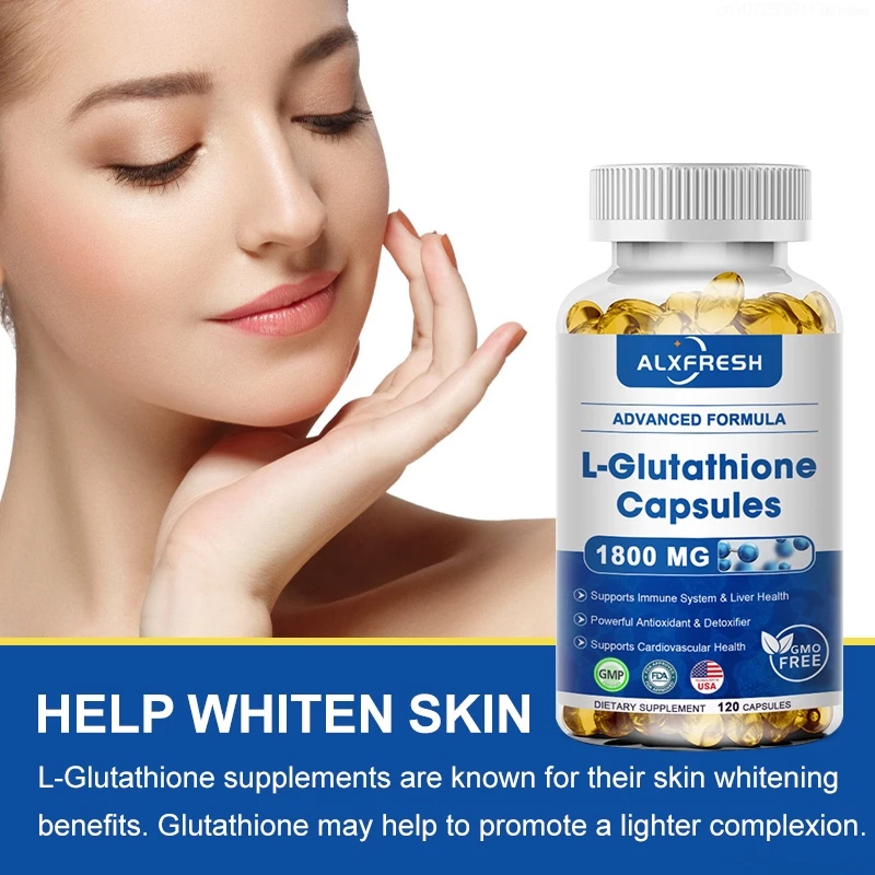 Alxfresh Glutathione Collagen Capsules 120PCS thumbnail 7