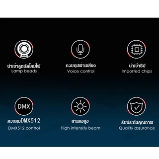 ไฟแฟลชเวที 60 วัตต์ ไฟเวที ไฟแฟลช KTV แฟลช LED Light Bar ไฟหัวเลเซอร์ led mini spider light หรือไฟแมงมุม