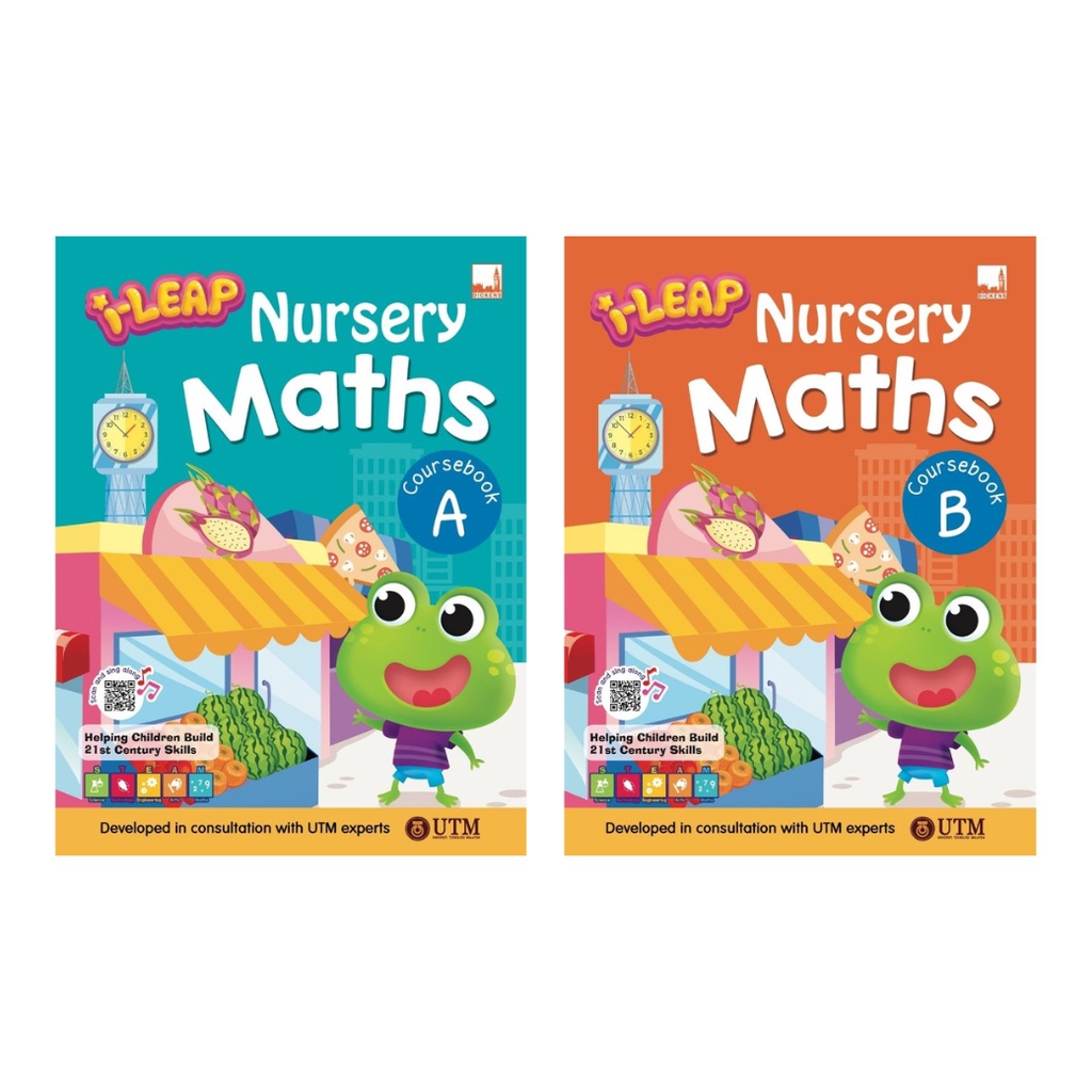 N2N Education I-Leap Nursery Maths - Coursebook A-B