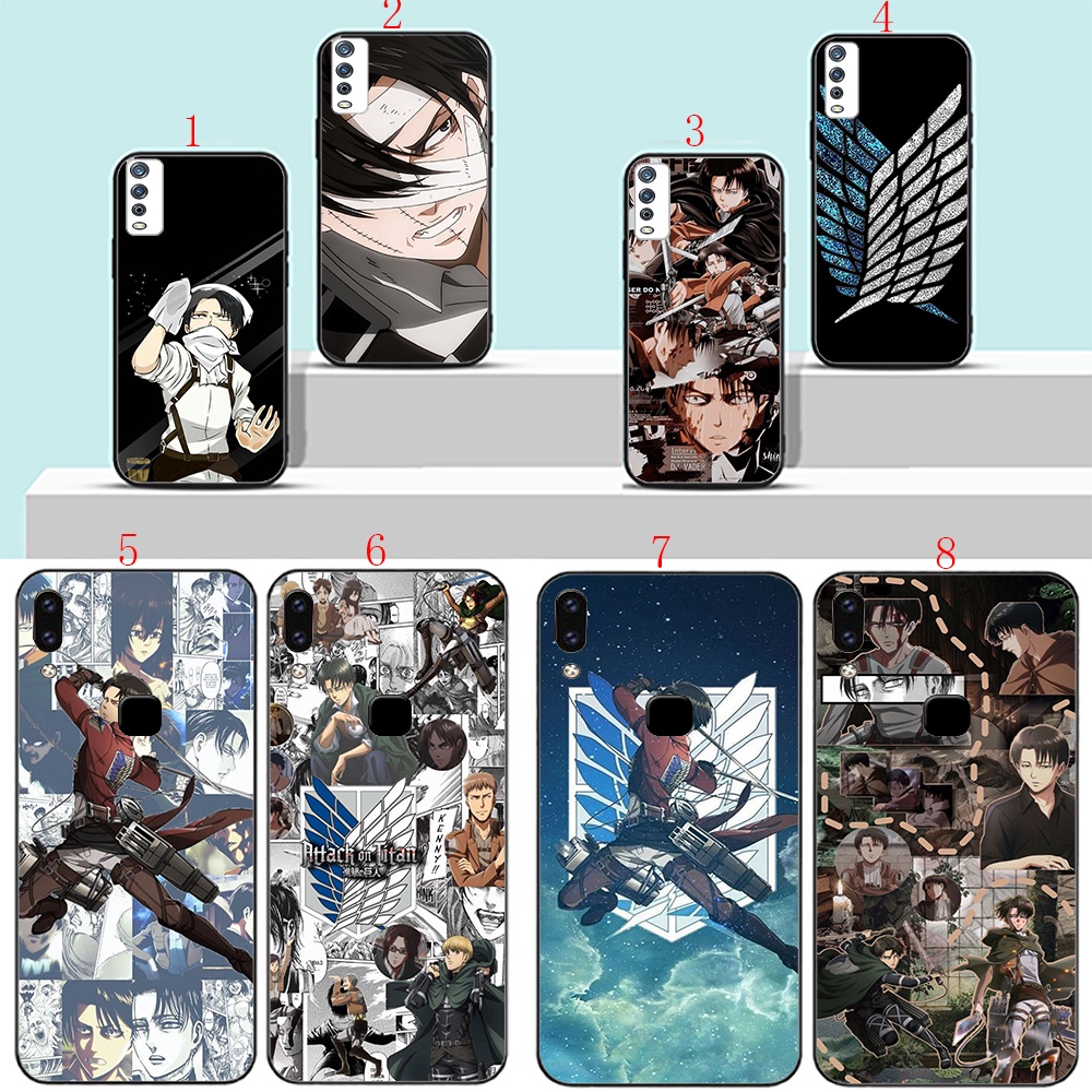 Vivo Y76 S Y74S Y15S Y15A T14 Y10 4g V23 Pro Y75 T1 5g Levi Akaman เคสโทรศัพท์สีดํานุ่ม