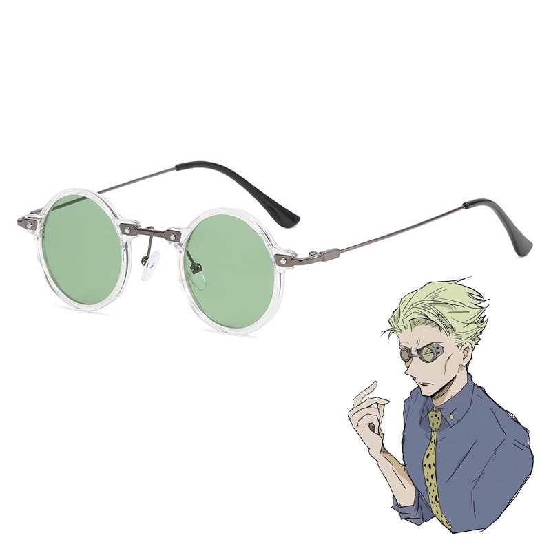 อะนิเมะ Jujutsu Kaisen Nanami Kento แว่นตากันแดด แว่นตาแฟชั่นผู้ชาย ผู้หญิง คอสเพลย์ อุปกรณ์เสริม ของขวัญ