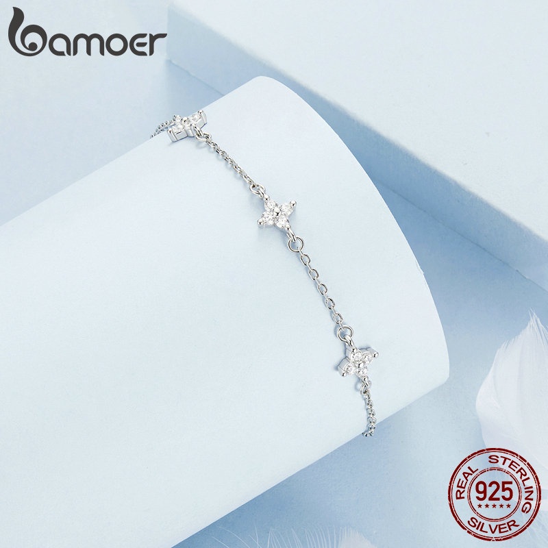 Bamoer سوار خرز فضة 925 — صورة 3