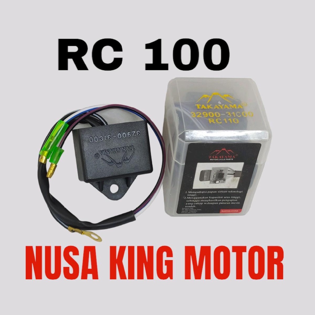 CDI RACING TORNADO RC110 RC100 RC 100 CRYSTAL TS 100 TS 125 FR 80 DIGITAL TAKAYAMA cdi มอเตอร์รถ