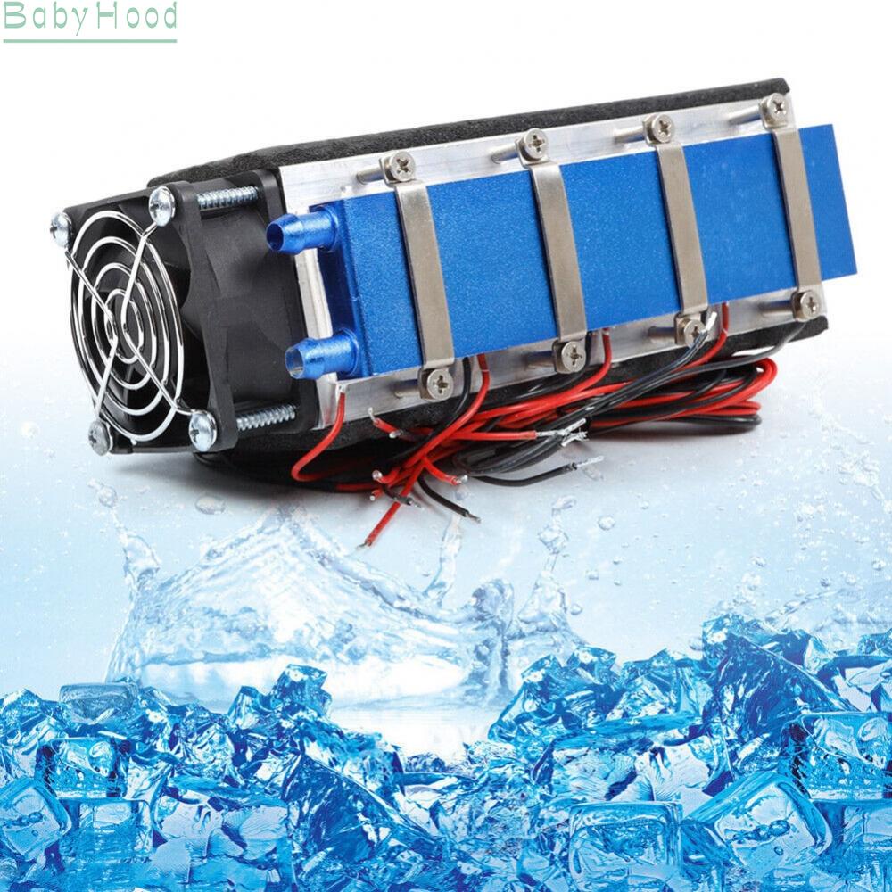 【Big Discounts】DIY Peltier Cooler Air Cooling Device 8 Chip Thermoelectric Cooler 576W 12V Tank#BBHOOD