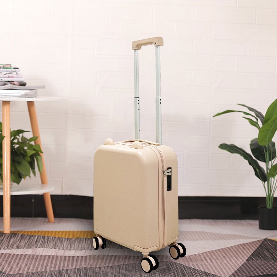 GlobalHouse WETZLARS กระเป๋าเดินทางขนาด 16 นิ้ว สำหรับเด็ก รุ่น GATO-PINK-TSA ขนาด 21.5x34x48ซม. สินค้าของแท้คุณภาพดี