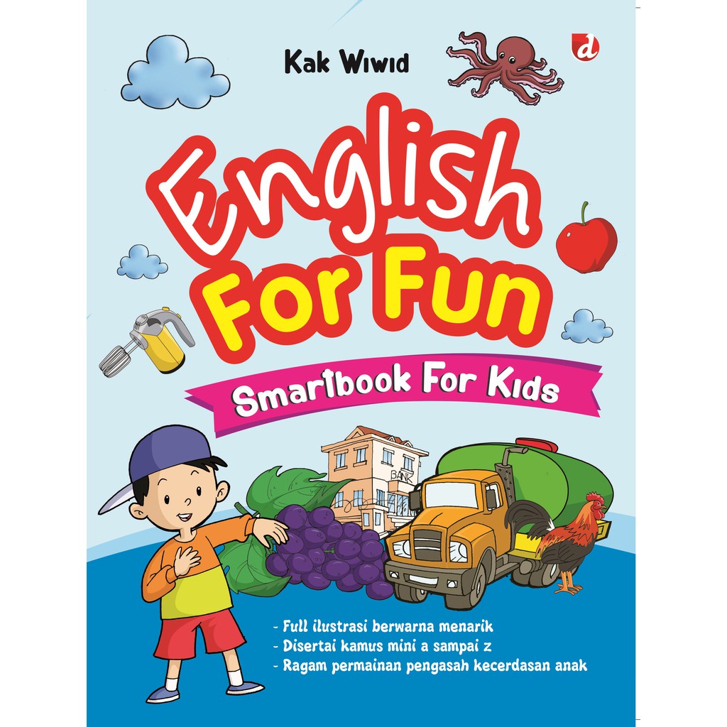 English For Fun Smartbook For Kids - Kak Wiwid