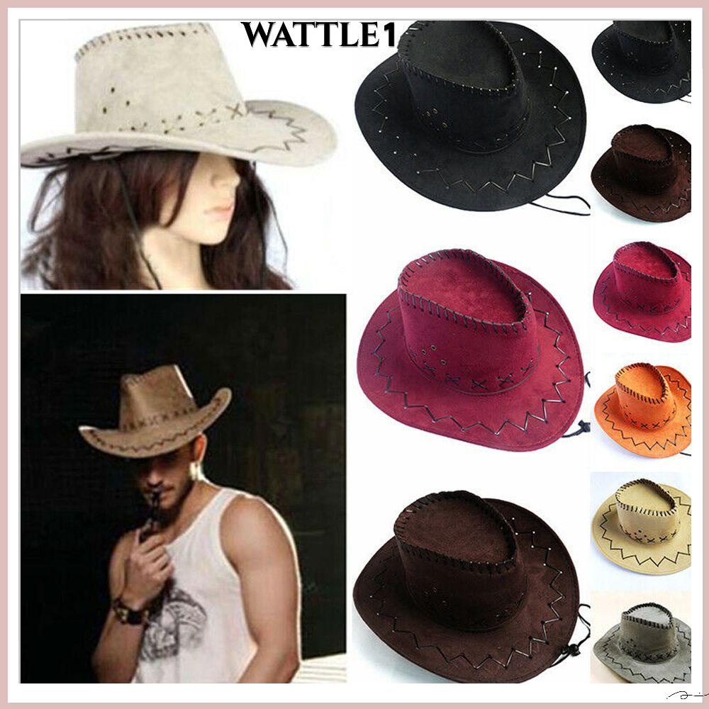 Wttle หมวกคาวบอย ขายดี แฟชั่นผู้ชาย ผู้หญิง ชุดแฟนซี