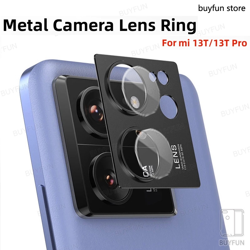 สําหรับ Xiaomi Mi 13T Pro Mi13t t 13 13tpro 6.67 "5G 14T 15T t15pro อลูมิเนียมกรอบป้องกันโลหะกล้องเลนส์ Protector ป้องกันแหวน