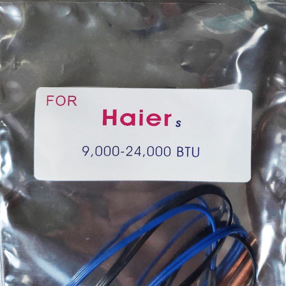สั่งการไว เซ็นเซอร์แอร์ HAIER 9000-24000BTU เซ็นเซอร์คู่ เซ็นเซอร์น้ำแข็ง+เซ็นเซอร์อุณหภูมิ อะไหล่แอร์บ้าน