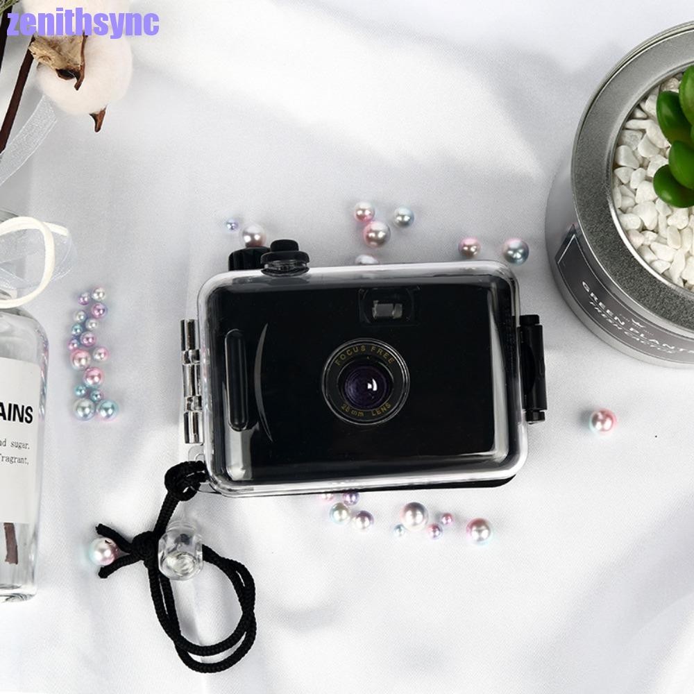 Zenithsync กล้อง Lomo ฟิล์ม 35 มม. กันน้ํา ถ่ายภาพใต้น้ํา สีสันน่ารัก นํากลับมาใช้ใหม่