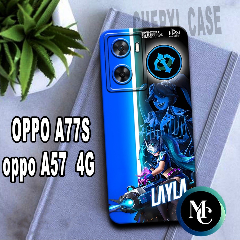 SK31/ เคสยางยืดหยุ่นสําหรับ OPPO A77S และ A57 4G/ GAME Motif/ เคส OPPO A77S/ เคส OPPO A77S/ปลอก OPPO
