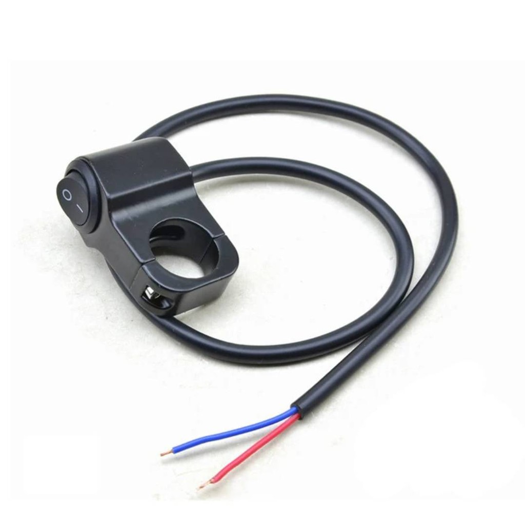 สวิตซ์ 3 ทาง ON-OFF-ON ติดแฮนด์ มอเตอร์ไซค์ สวิทซ์ ไฟสปอร์ตไลต์ ไว้ทำ ไฟ สูง ต่ำ สองเสต็ป ไฟสปอร์ตไลท์ LED 1คู่ (xx35) - รูปที่ 3