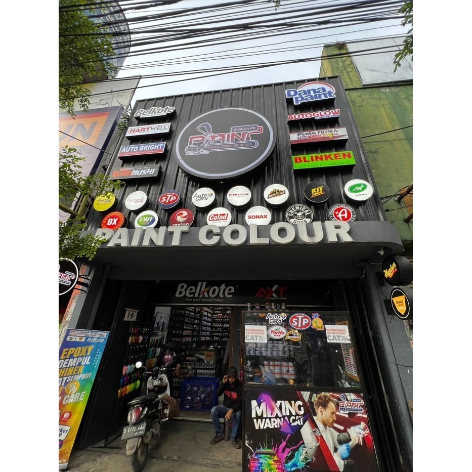 TOP COLOR 2165 Excellent White - สีรถ Duco Iron Wood - 35ml