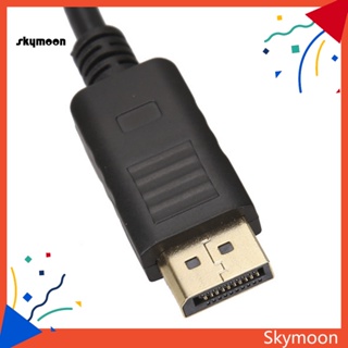 Skym* อะแดปเตอร์แปลงสายเคเบิล 4K พอร์ตแสดงผล DP เป็น HDMI สําหรับ PC โน้ตบุ๊ก ทีวี โปรเจคเตอร์