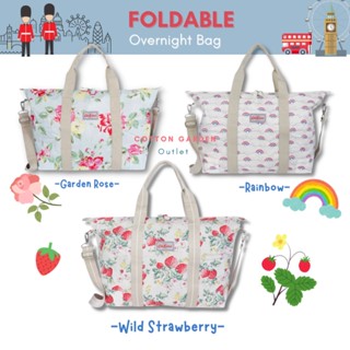 🇬🇧แท้ 100% ใบใหญ่ กระเป๋าCath Kidston พับได้ foldaway overnight bag