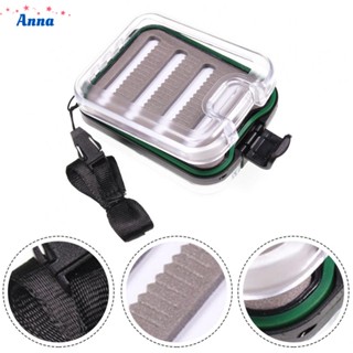 【Anna】Fly Bait Box/ Fly Fishing Hook Box/ Waterproof Durable Fishing Gear Transparent