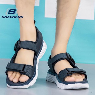 Skechers_ MAX CUSHION รองเท้าแตะลําลอง ข้อสั้น ระบายอากาศ เหมาะกับการเล่นกีฬา โยคะ สําหรับผู้ชาย