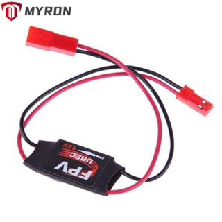 Myron ตัวแปลง DC-DC คุณภาพสูง สําหรับเครื่องบินบังคับวิทยุ FPV Multicopter Part UBEC 3A 5V 12V 2 ชิ้น